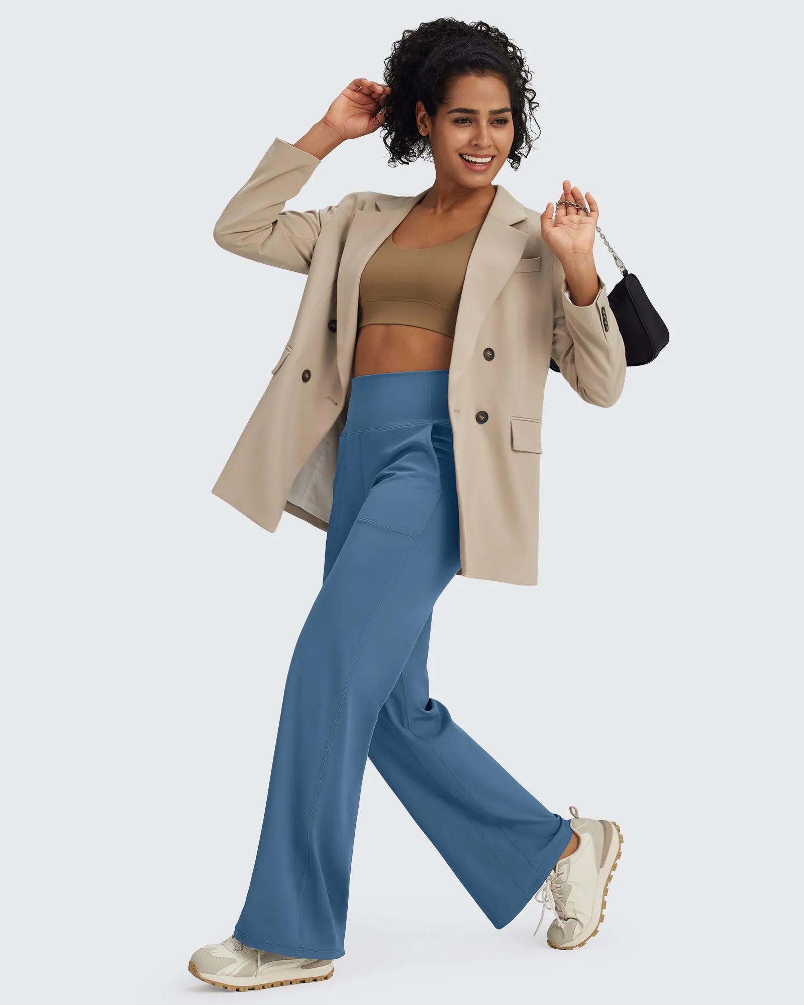 The Sculpted Silhouette Wide Leg Trousers Isabelle