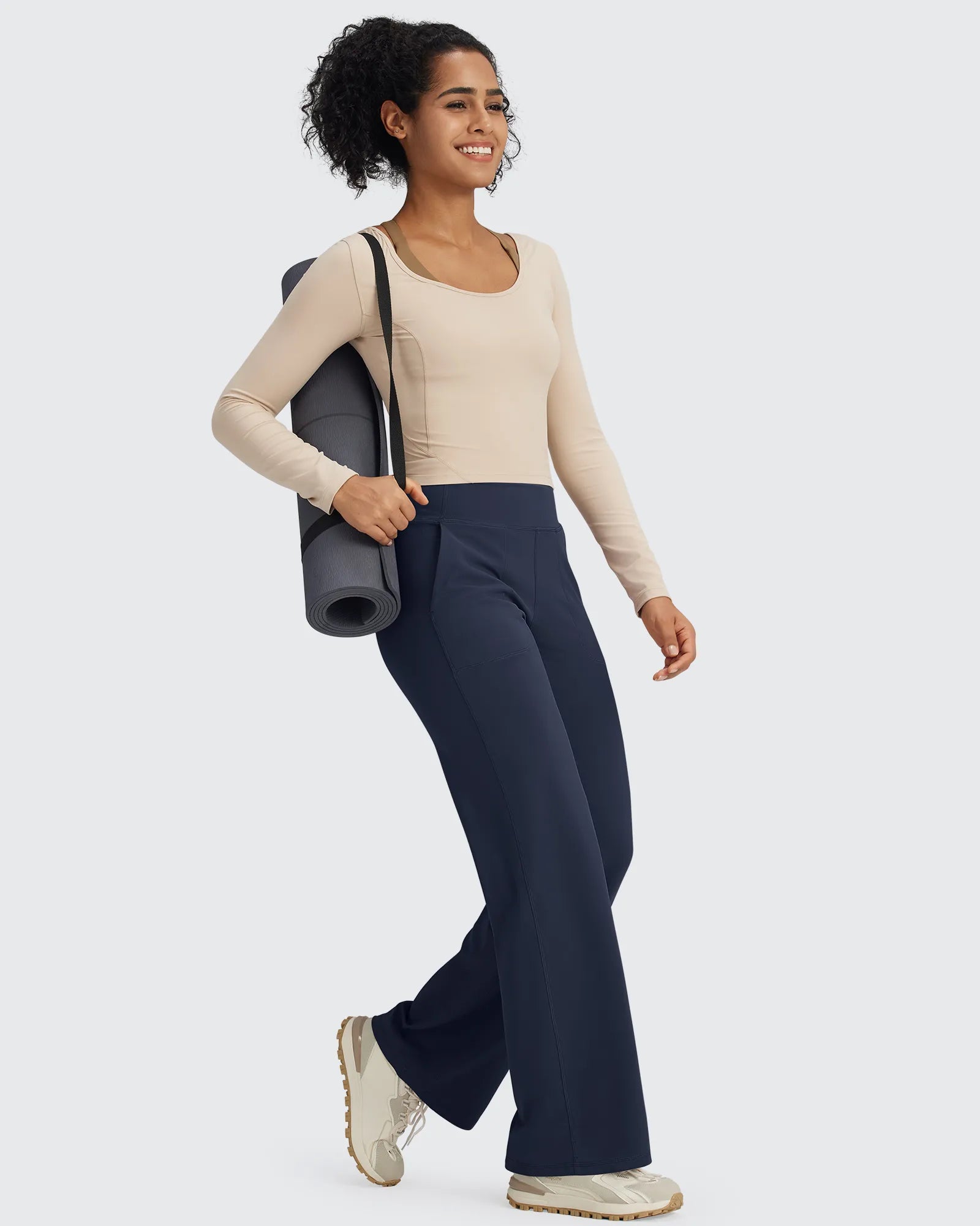 The Sculpted Silhouette Wide Leg Trousers Isabelle