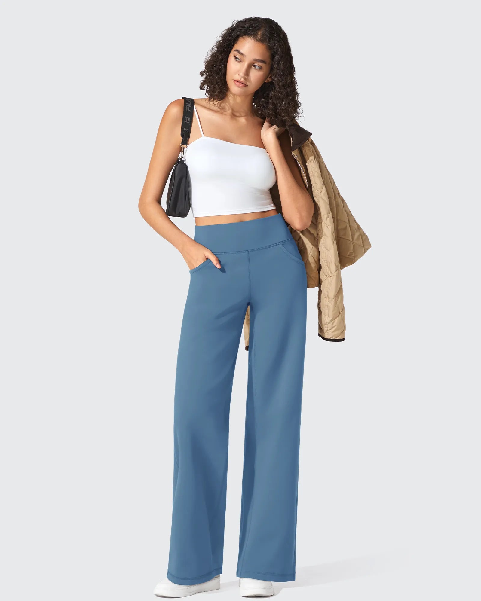 The Sculpted Silhouette Wide Leg Trousers Isabelle