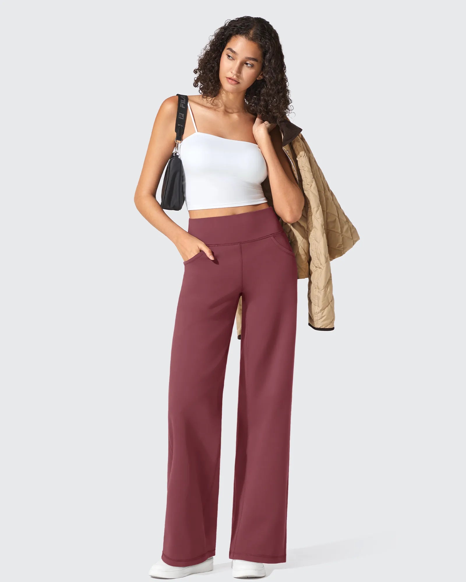 The Sculpted Silhouette Wide Leg Trousers Isabelle
