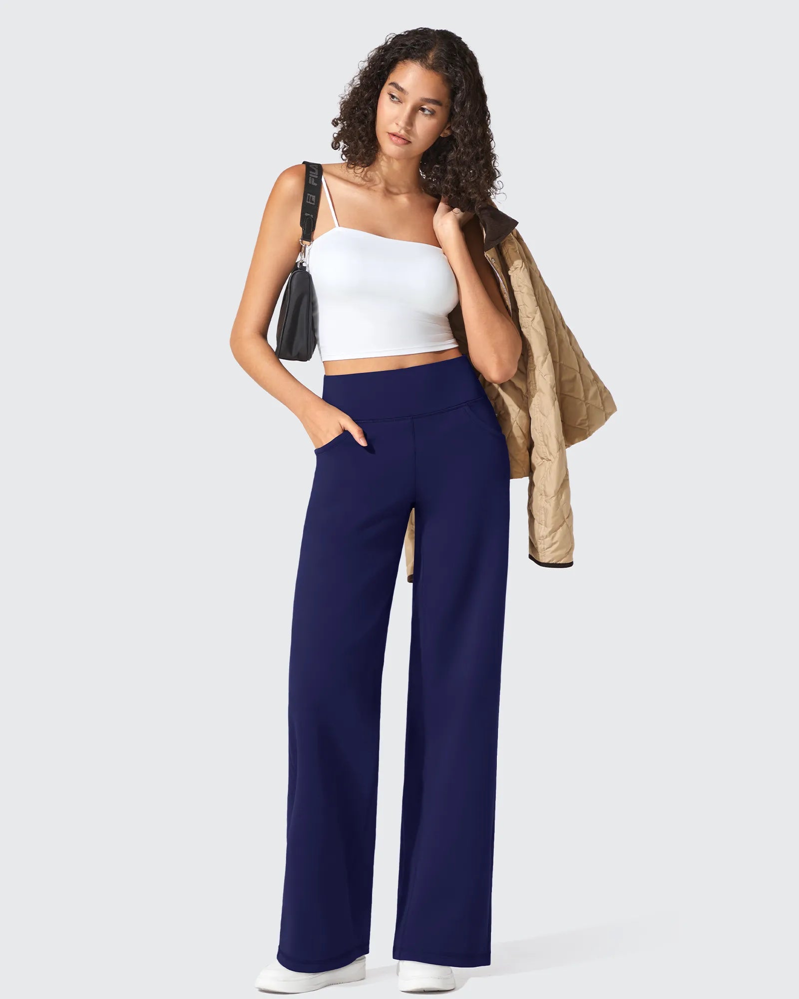 The Sculpted Silhouette Wide Leg Trousers Isabelle