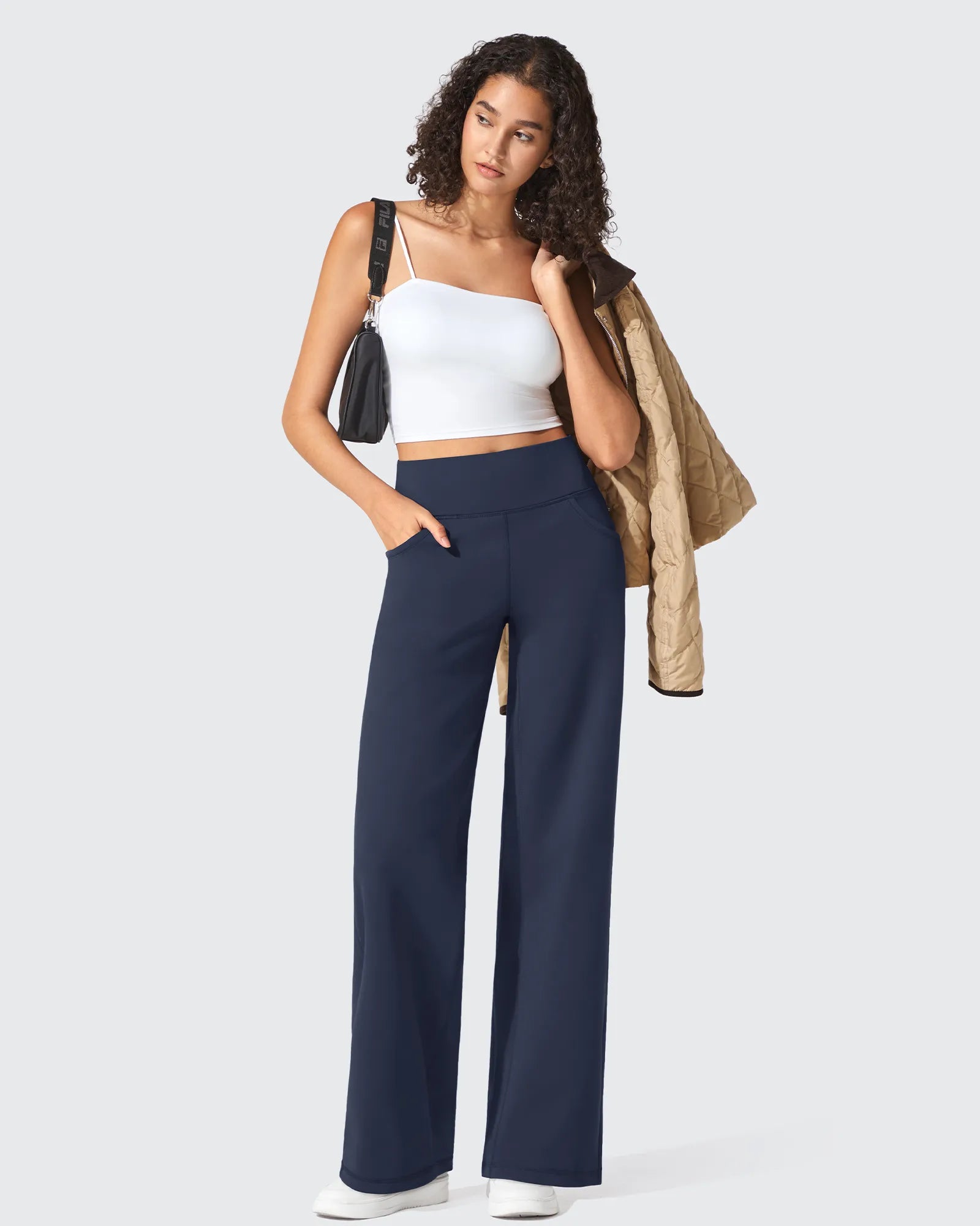 The Sculpted Silhouette Wide Leg Trousers Isabelle