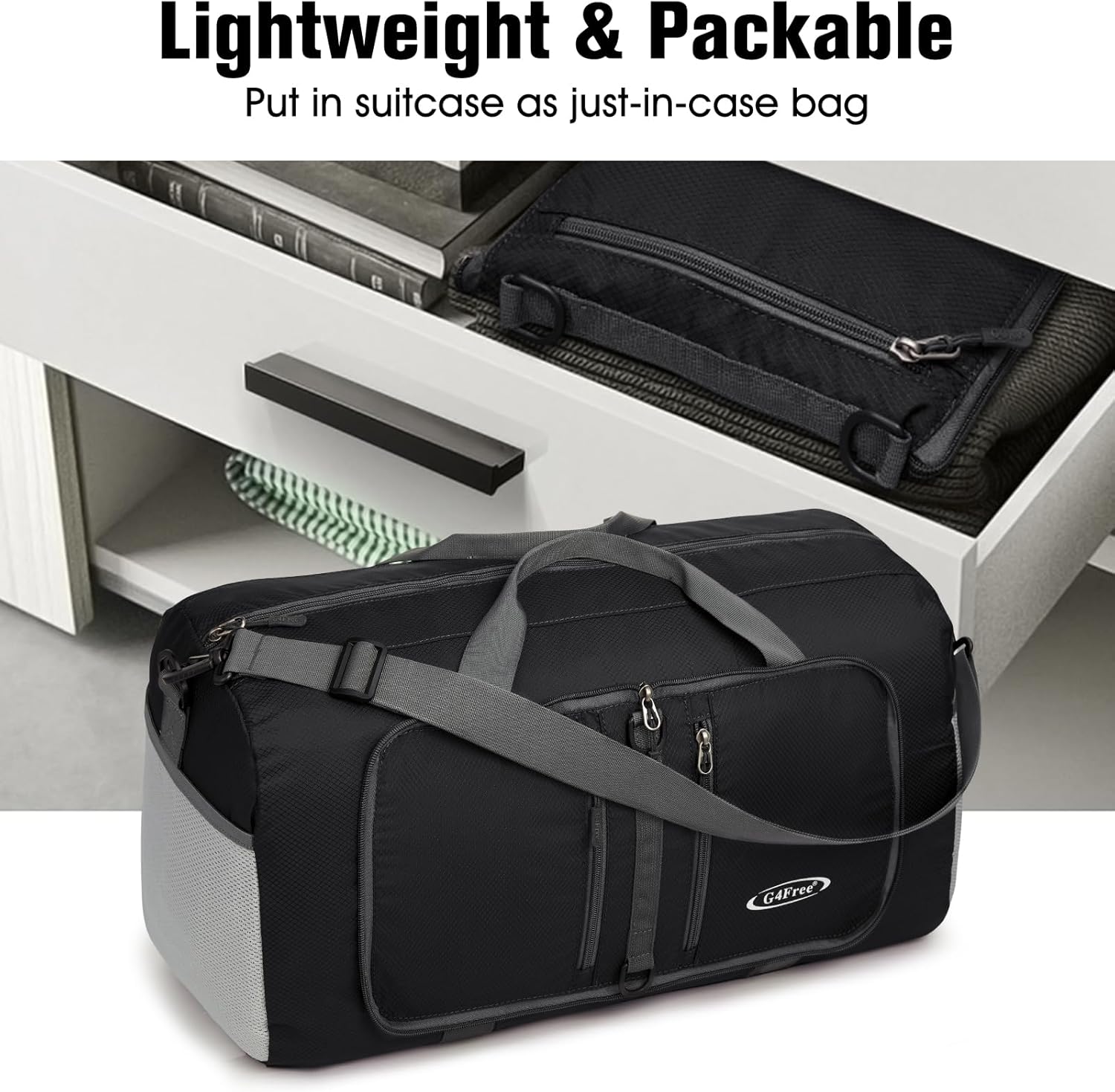 The Adventure Ready Foldable Travel Bag Celeste