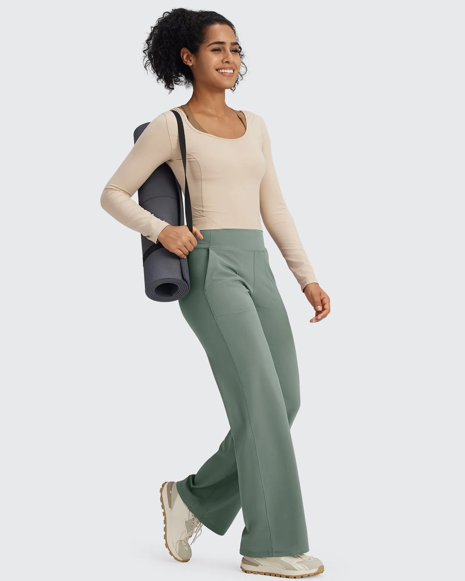 The Sculpted Silhouette Wide Leg Trousers Isabelle