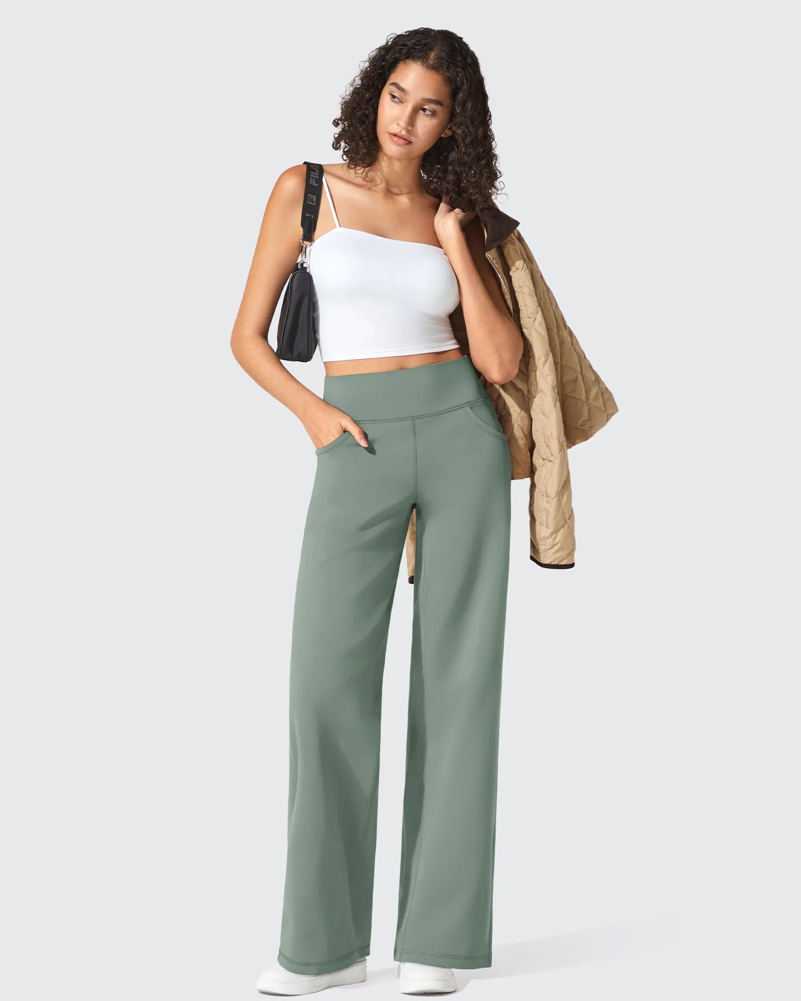 The Sculpted Silhouette Wide Leg Trousers Isabelle