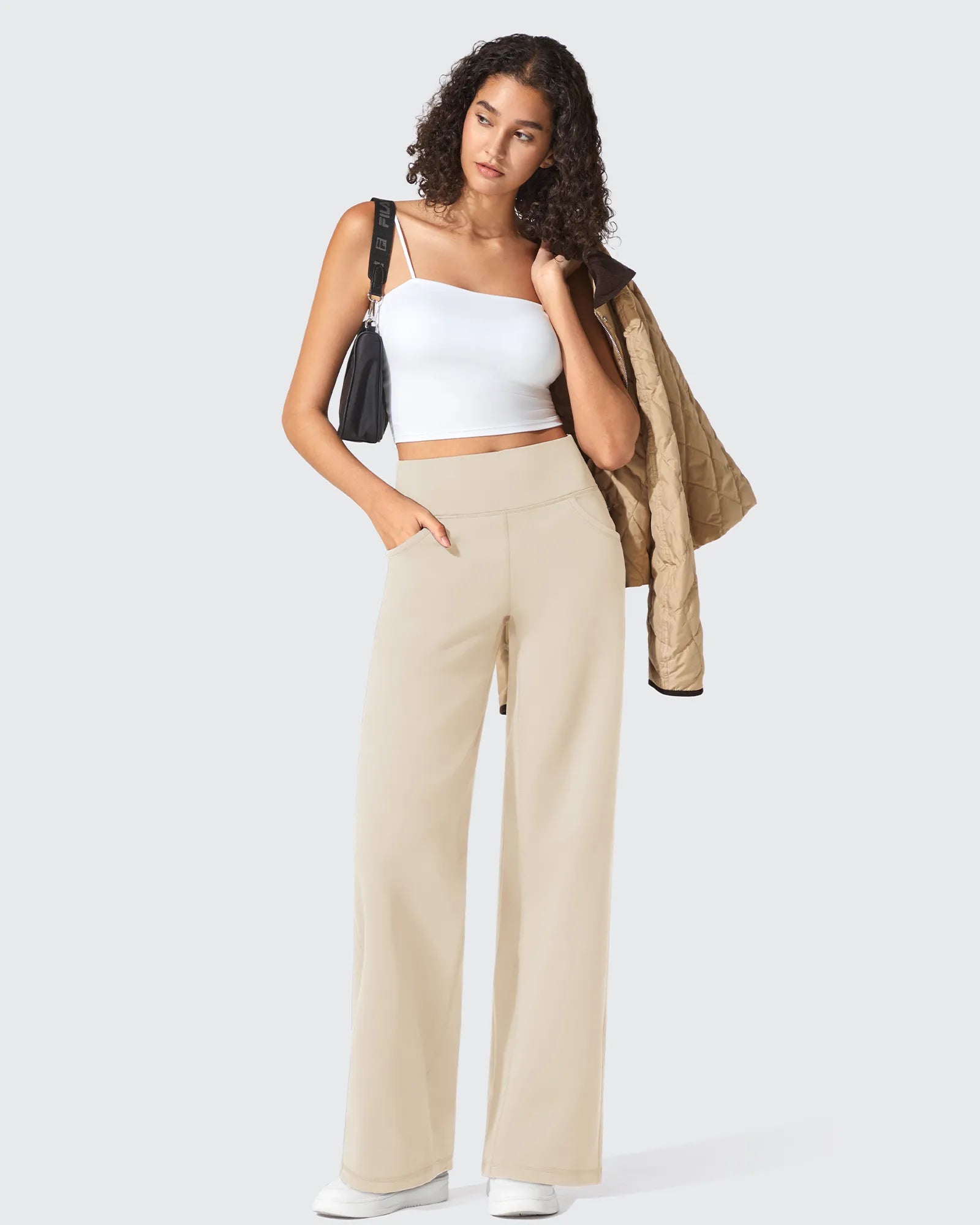 The Sculpted Silhouette Wide Leg Trousers Isabelle