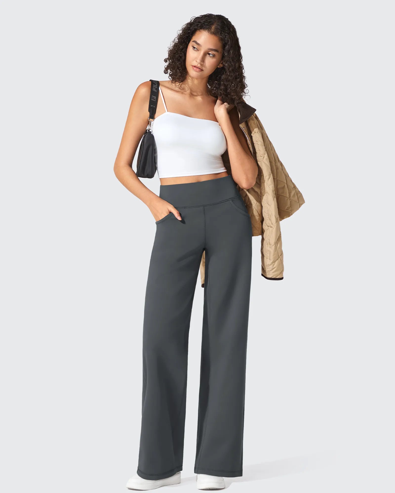 The Sculpted Silhouette Wide Leg Trousers Isabelle