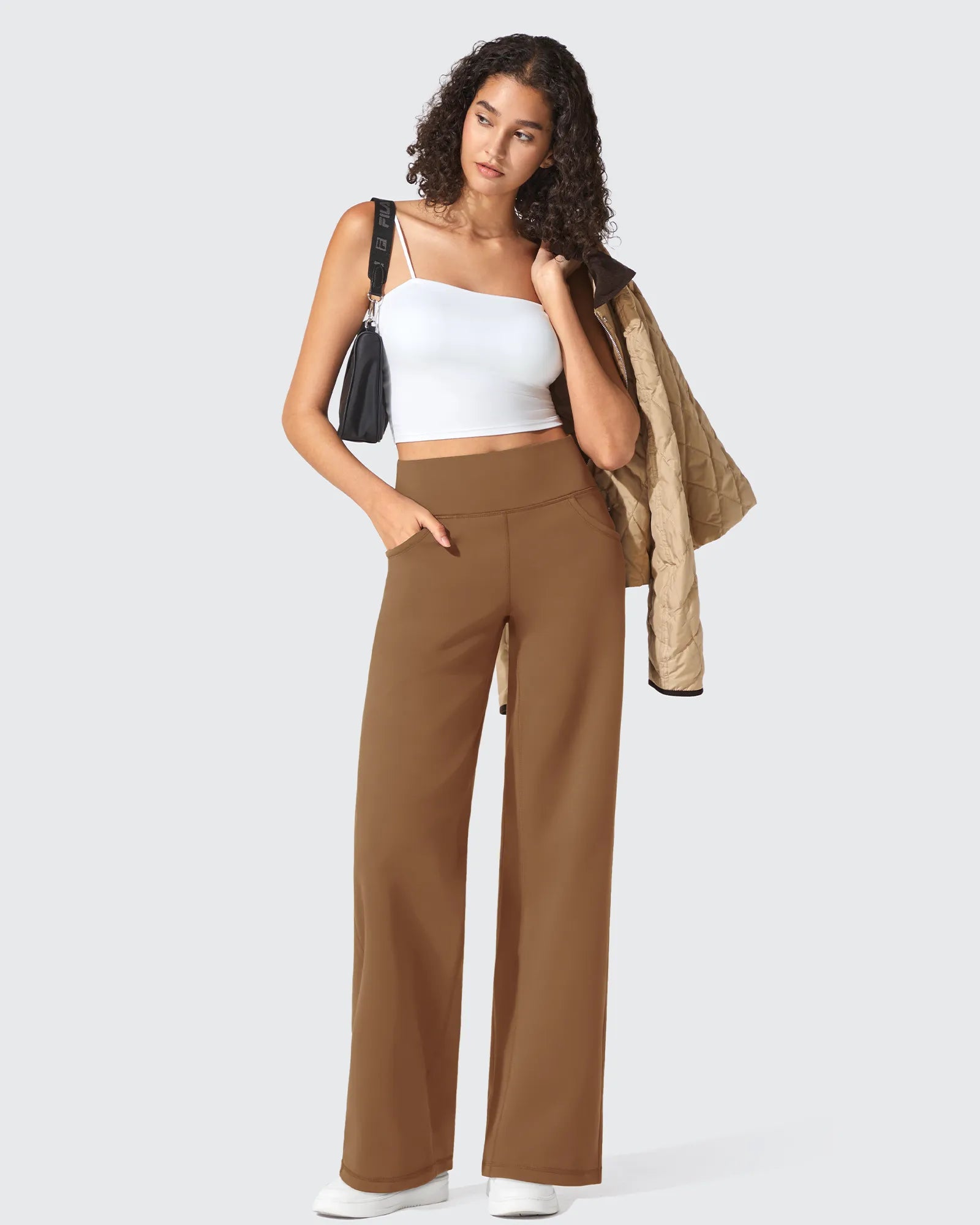 The Sculpted Silhouette Wide Leg Trousers Isabelle