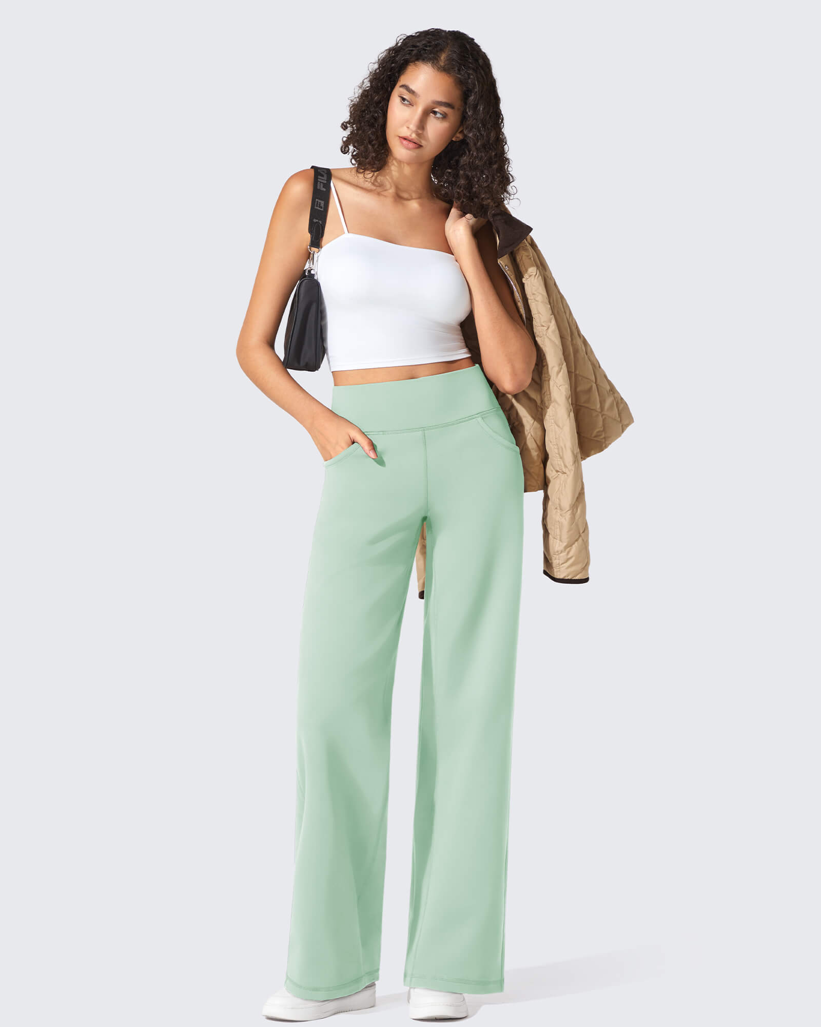 The Sculpted Silhouette Wide Leg Trousers Isabelle