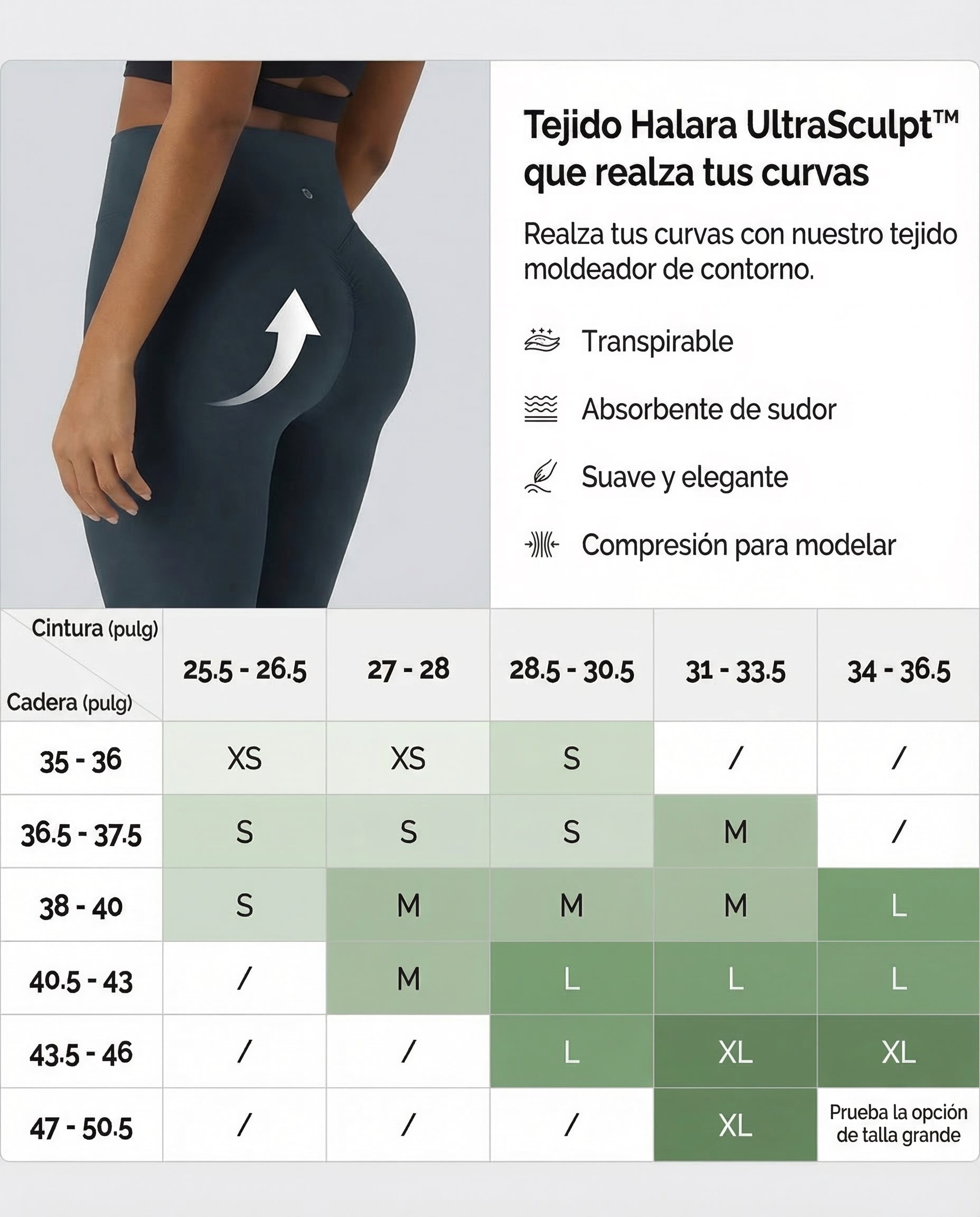 Legging SculptFlex™ de Cintura Alta